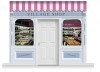 3-Drop Taunton Shop Front 'Village Shop' Mural (280cm)