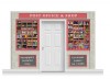3-Drop Colchester Shop Front 'Post Office & Shop' Mural (240cm)