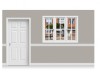 Self-Adhesive Window Stick-Up - Suffolk Street (157cm x 120cm)