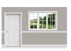 Self-Adhesive Window Stick-Up - Cheshire Garden (180cm x 120cm)