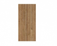 Timber Door Print - Dark Oak