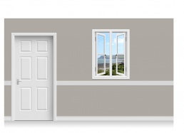 Self-Adhesive Window Stick-Up - Gower Headland (90cm x 120cm)